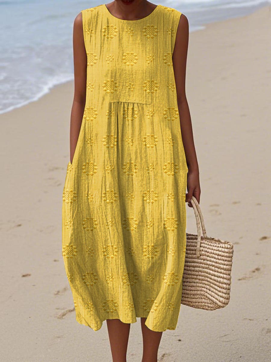 Beatrice™ | Chic Sleeveless Dress with Pockets
