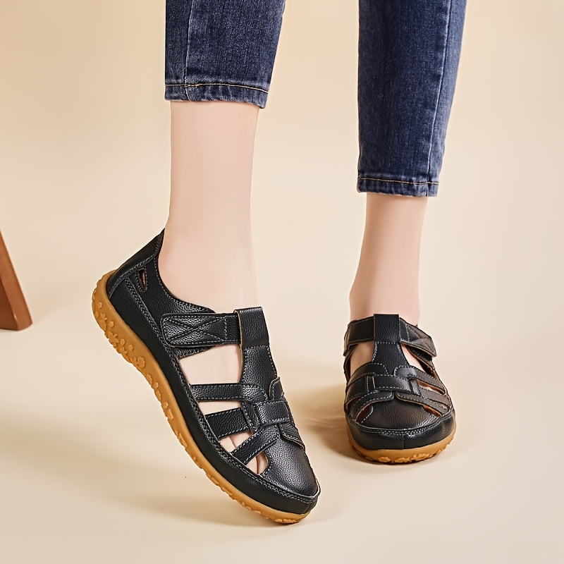 Lea™ | Chic Leather Sandals for Everyday Elegance