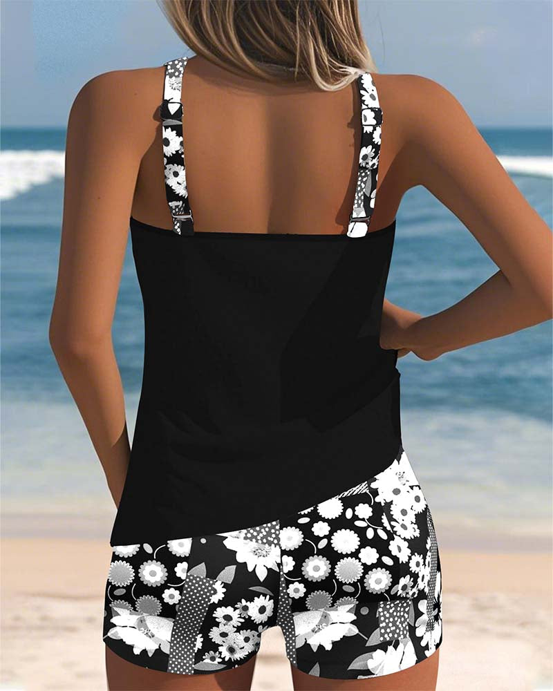 Sabrina™ | Floral Two-Piece Swimsuit for Effortless Elegance