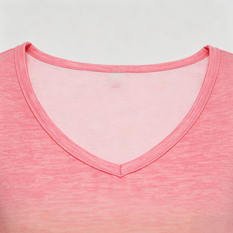 Lila™ | Chic Gradient Casual Tee
