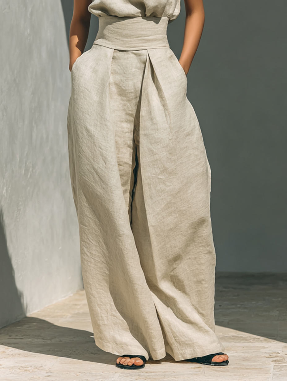 Isabella™ | Chic Linen Ensemble for Serenity