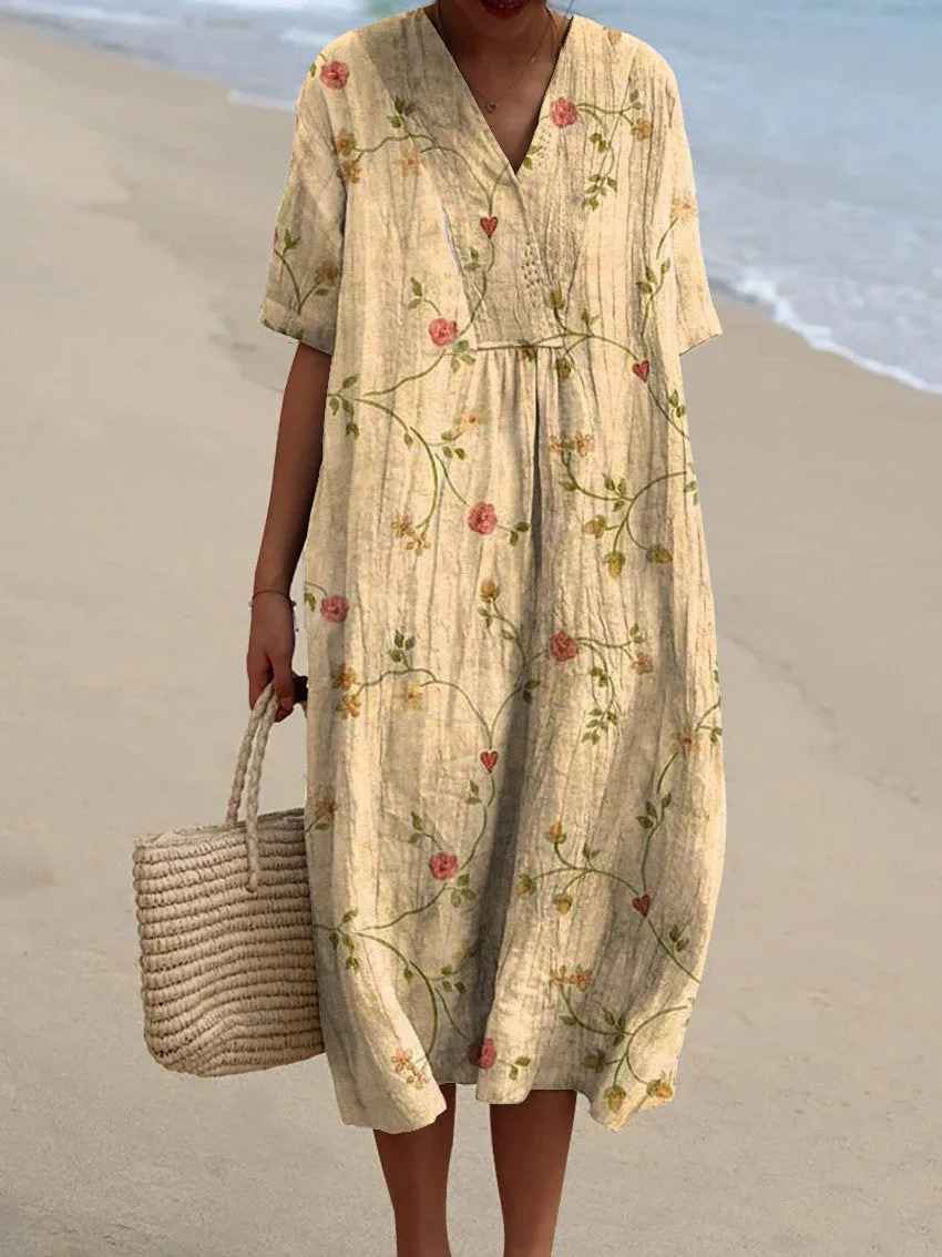 Isabella™ | Timeless Floral Maxi Dress for Effortless Elegance