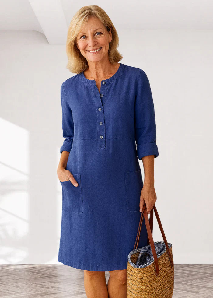 Ella™ | Relaxed Fit Casual Dress for Everyday Elegance