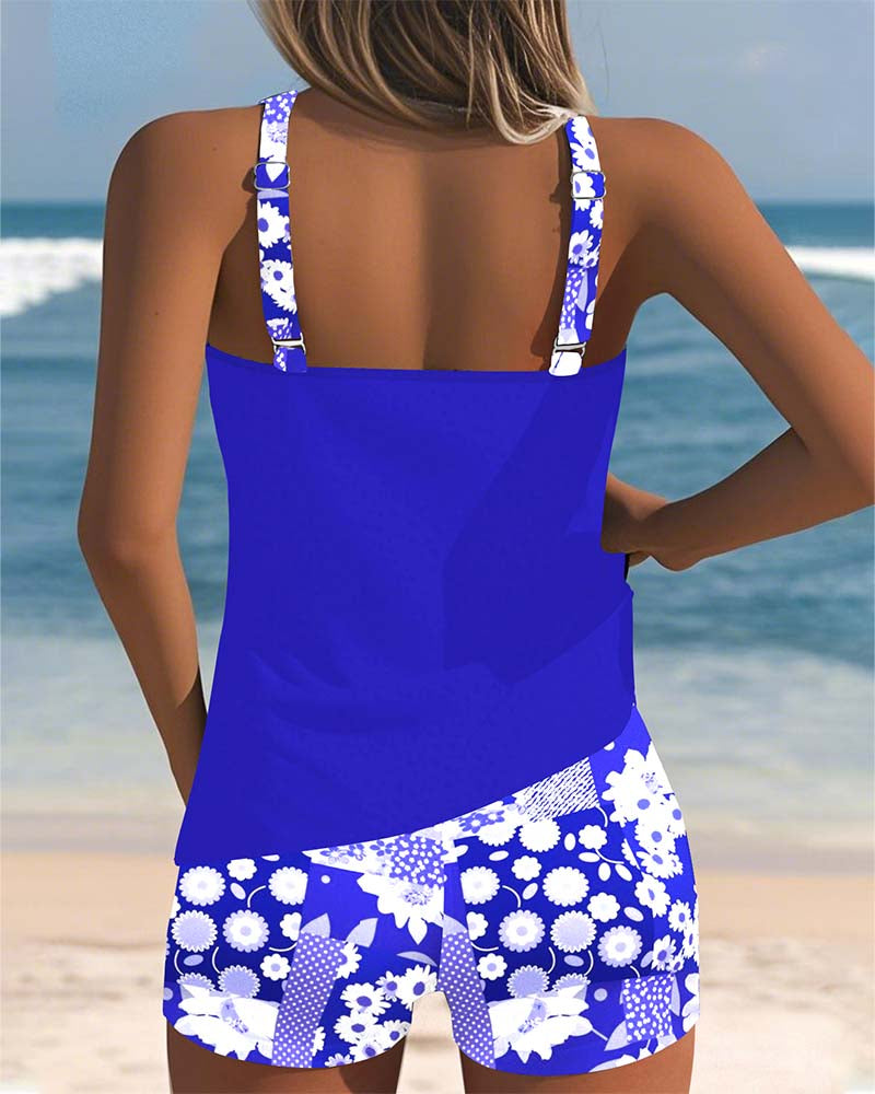 Sabrina™ | Floral Two-Piece Swimsuit for Effortless Elegance
