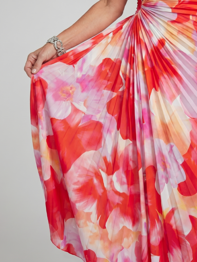 Tamsin™ | Chic Floral Midi Dress for Effortless Elegance