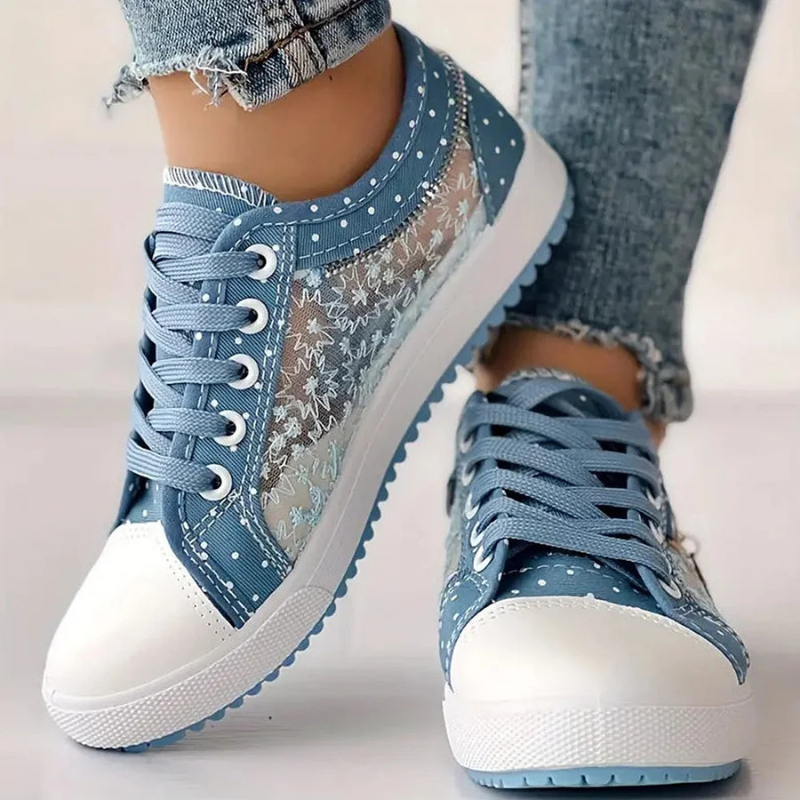 Lily - Chic Floral Sneakers