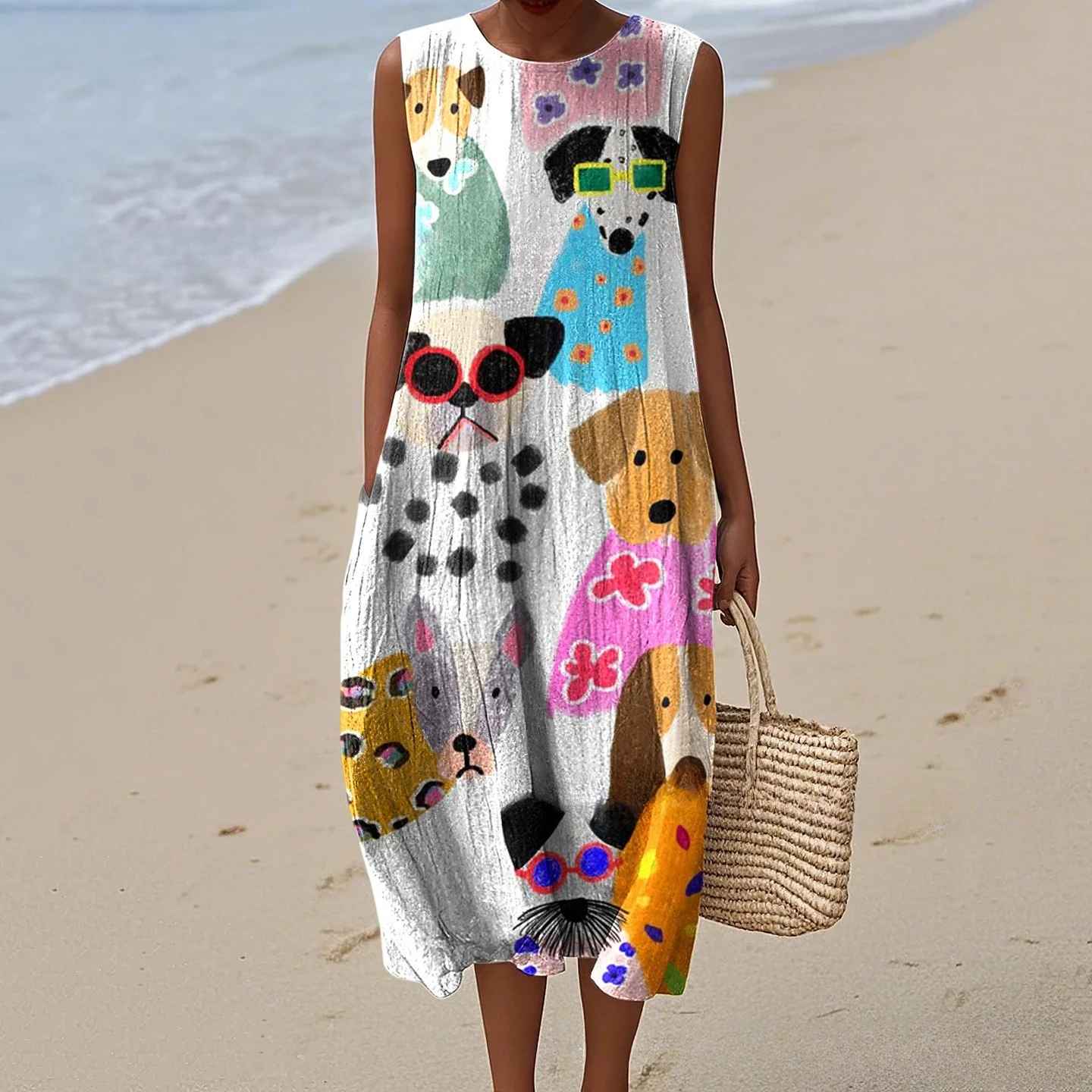 Megan™ | Vintage Summer Dress for Effortless Charm