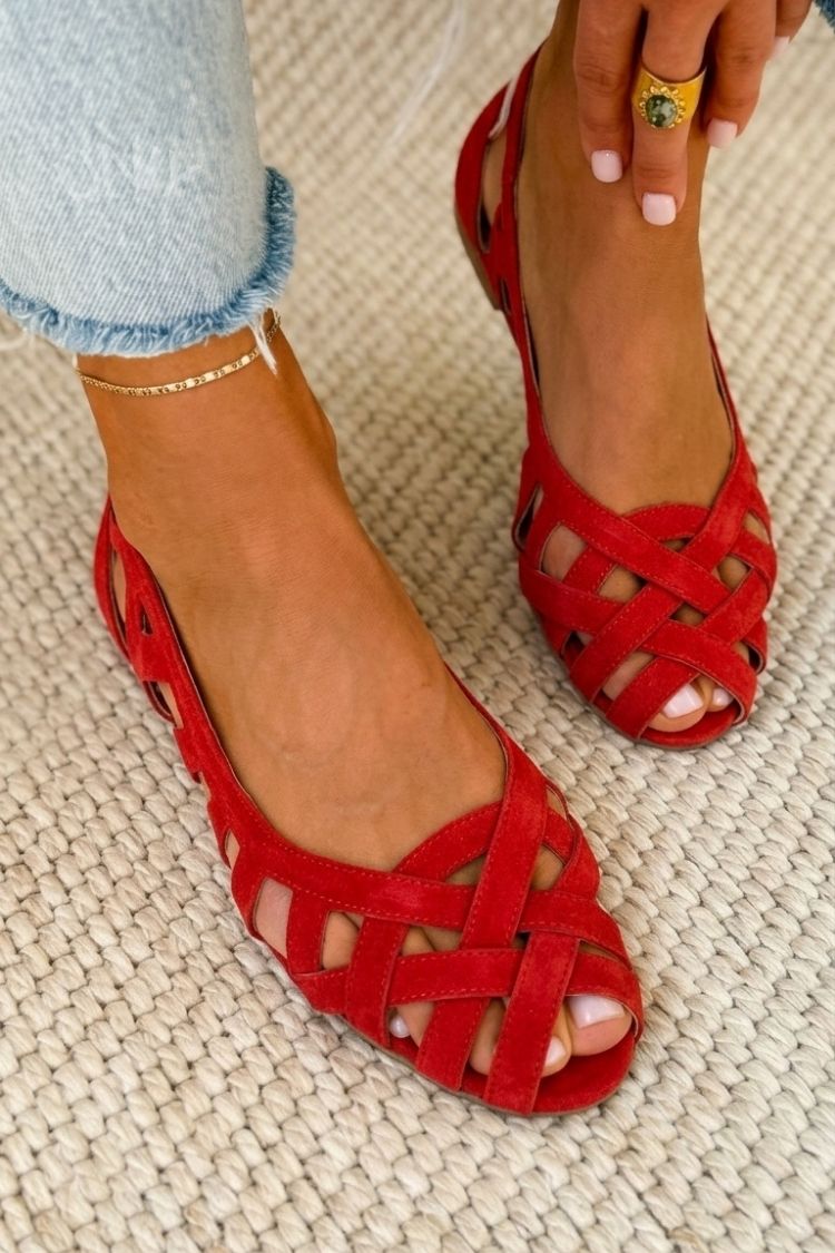 Luna - Chic Open-Toe Woven Sandals