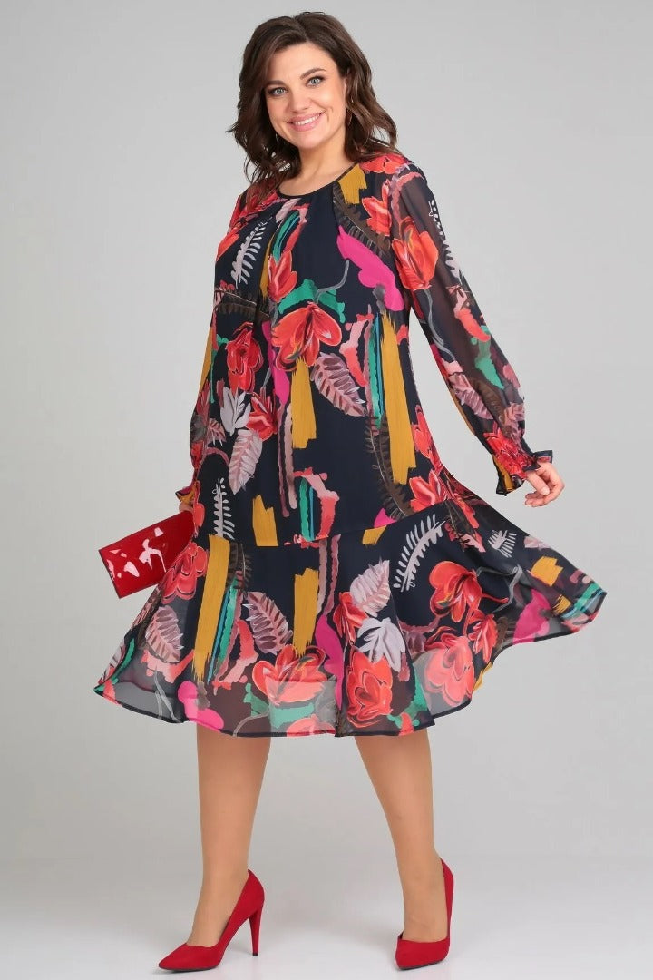 Vivienne™ | Exquisite Floral Dress