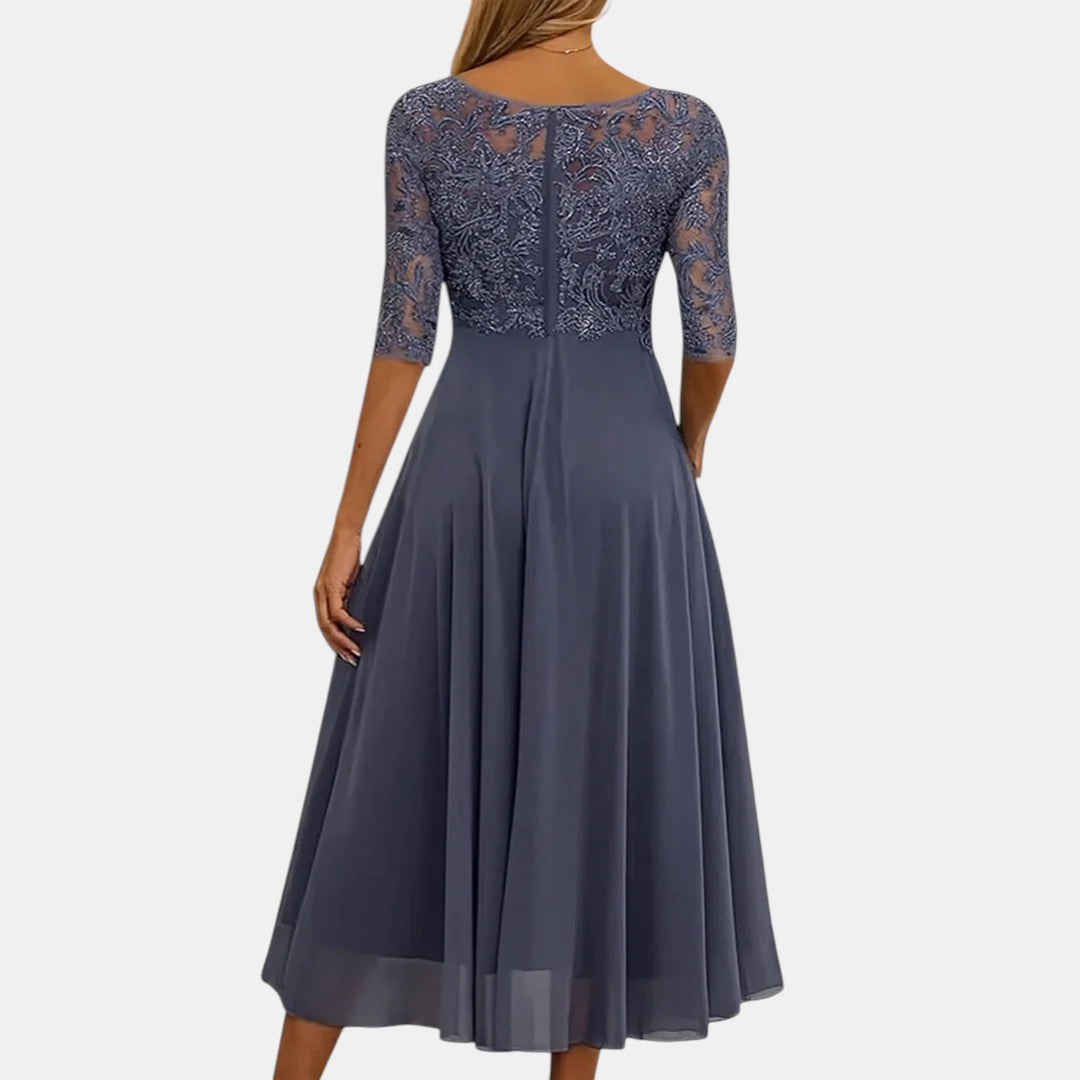 Elena - Elegant Lace Dress