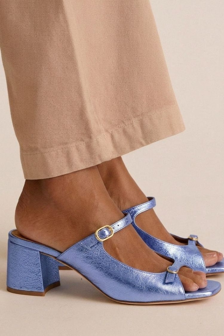 Isabella™ | Chic Leather Riviera Sandals for Effortless Elegance