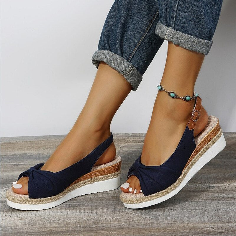 Isabella™ | Chic Open-Toe Orthopaedic Sandals for Comfort