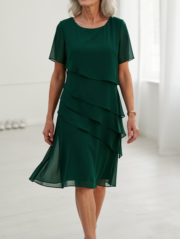 Juliette™ | Flowing Ruffle Dress for Grace