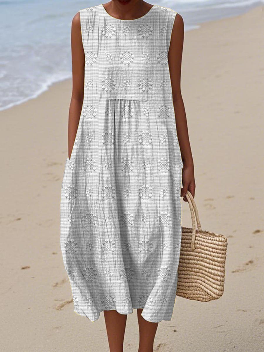 Beatrice™ | Chic Sleeveless Dress with Pockets