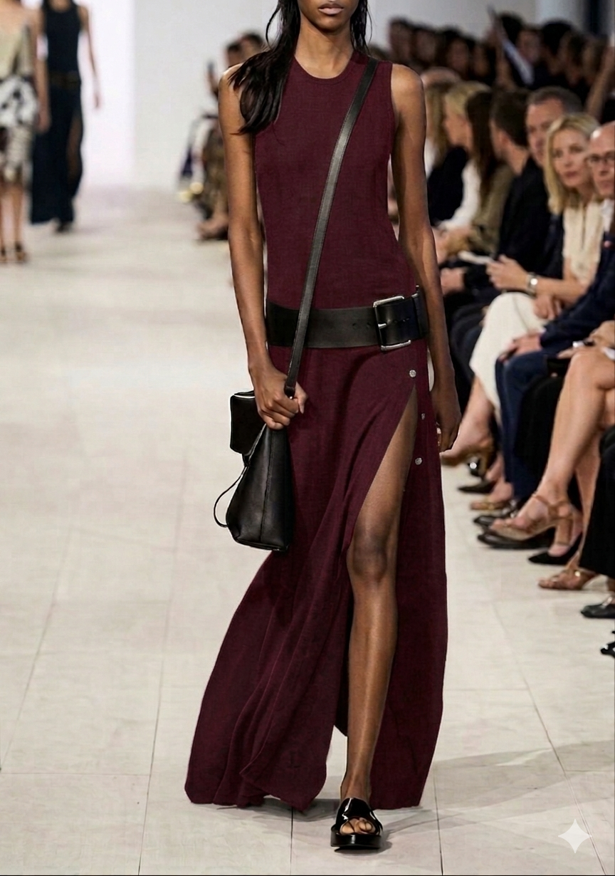 Serana - Chic Belted Dress