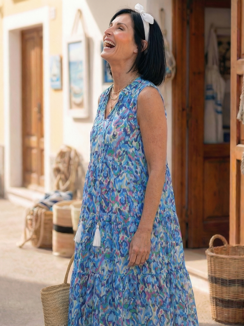 Taryn™ | Breezy Cotton Island Dress for Effortless Elegance