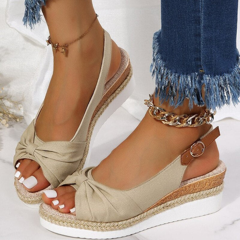 Isabella™ | Chic Open-Toe Orthopaedic Sandals for Comfort