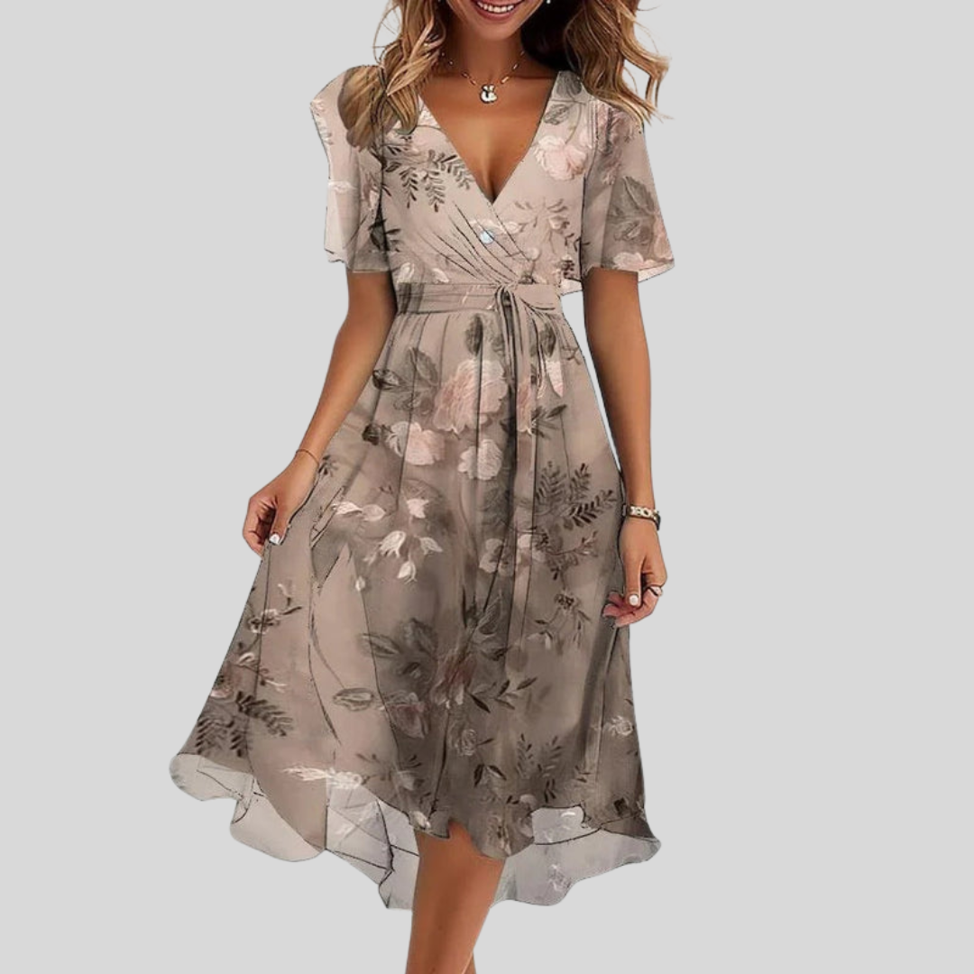 Isabelle™ | Chic Linen Summer Dress