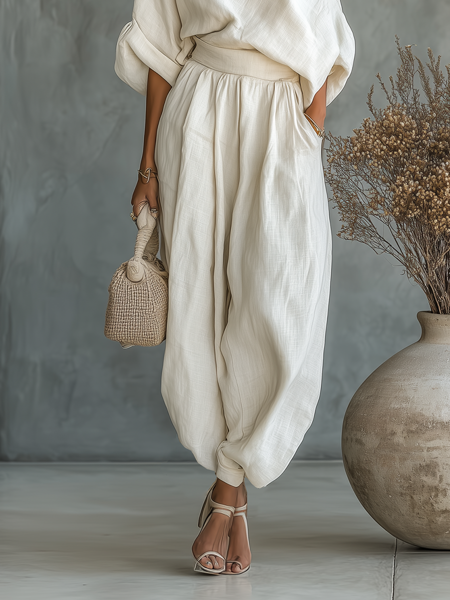 Isabella™ | Chic Linen Suit for Effortless Elegance