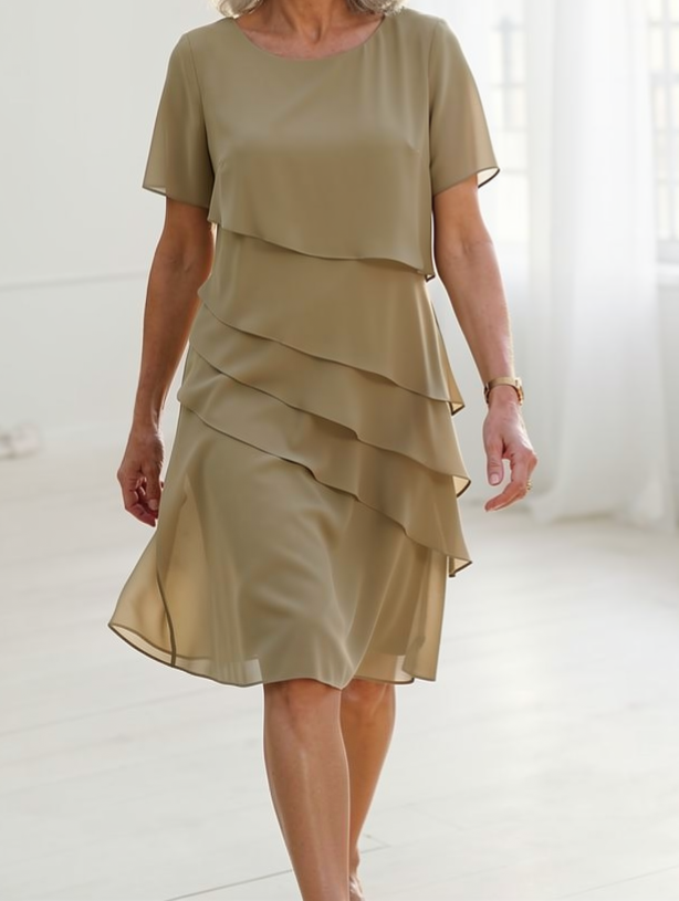 Juliette™ | Flowing Ruffle Dress for Grace