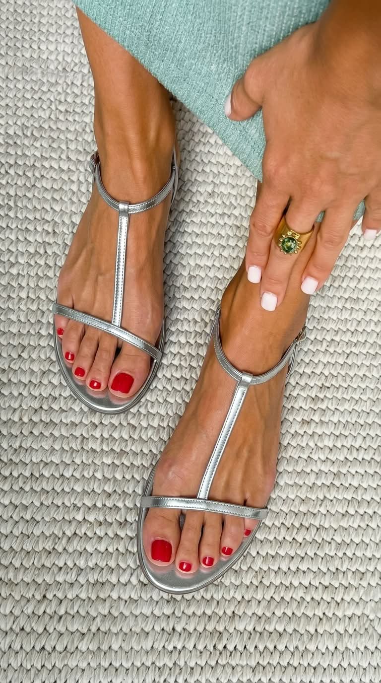 Rosalba™ | Chic Golden Sandals for Effortless Elegance