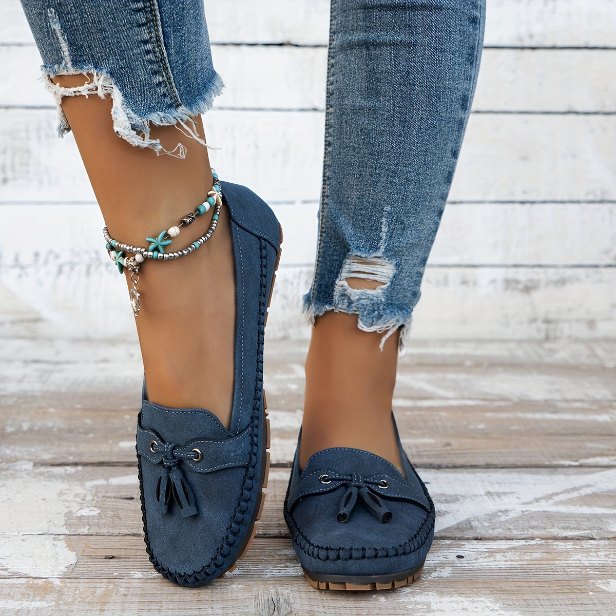Nadine™ | Timeless Tassel Loafers for Effortless Elegance