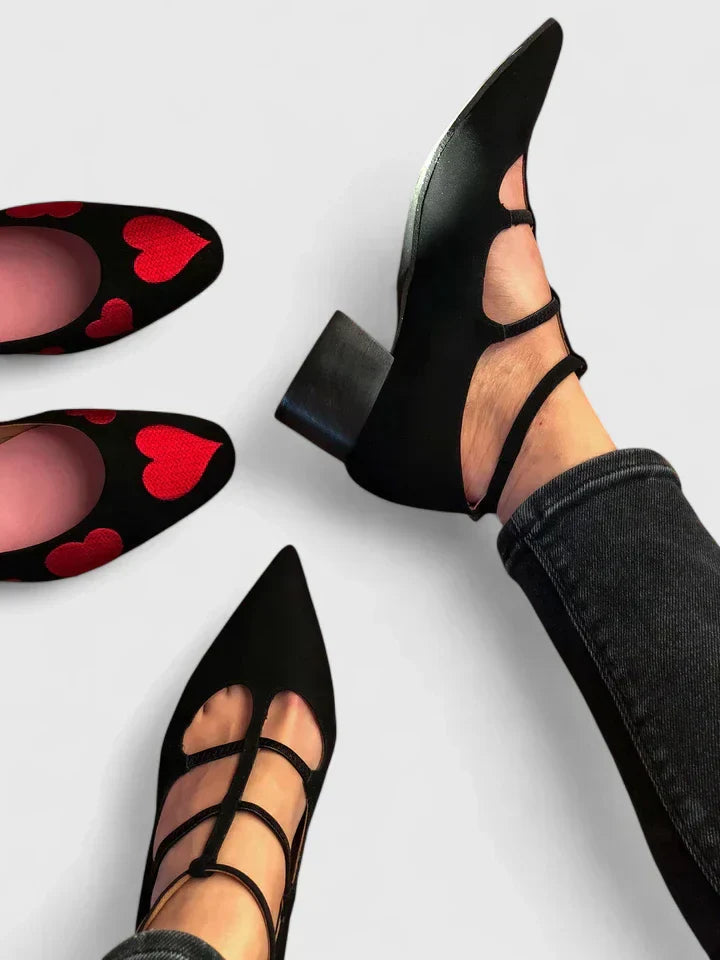 Lila™ | Chic Leather Heels for Confidence