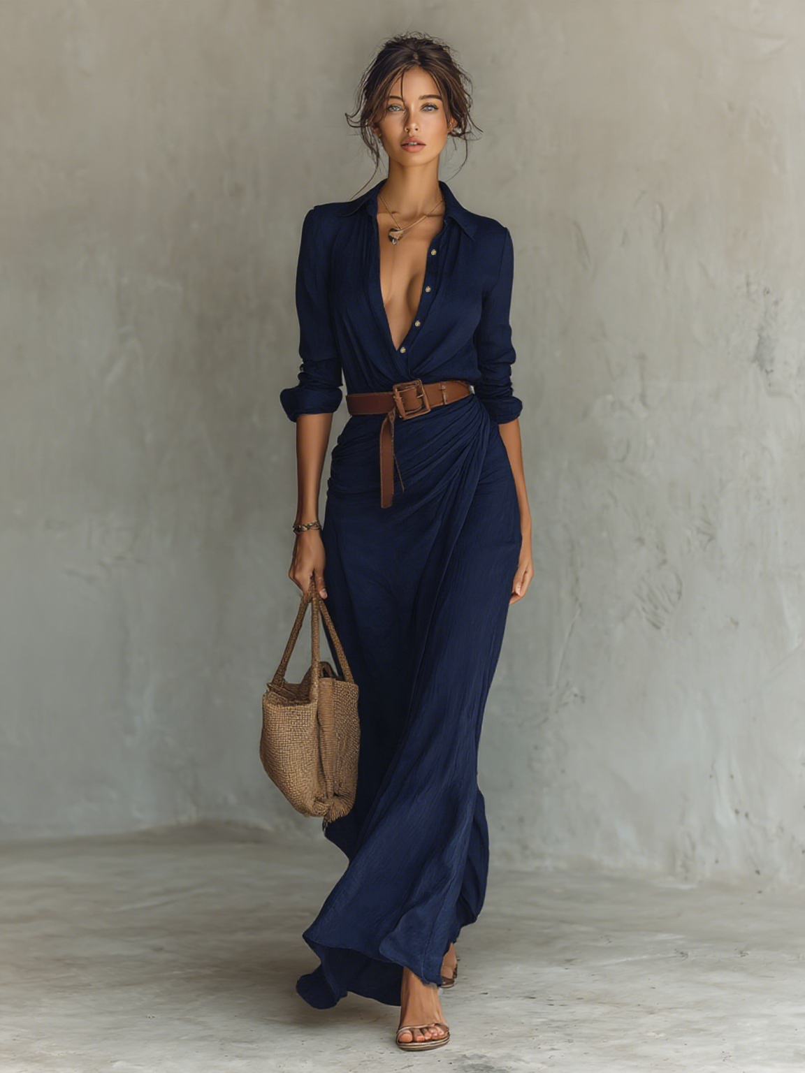 Vivienne™ | Chic Maxi Dress for Grace