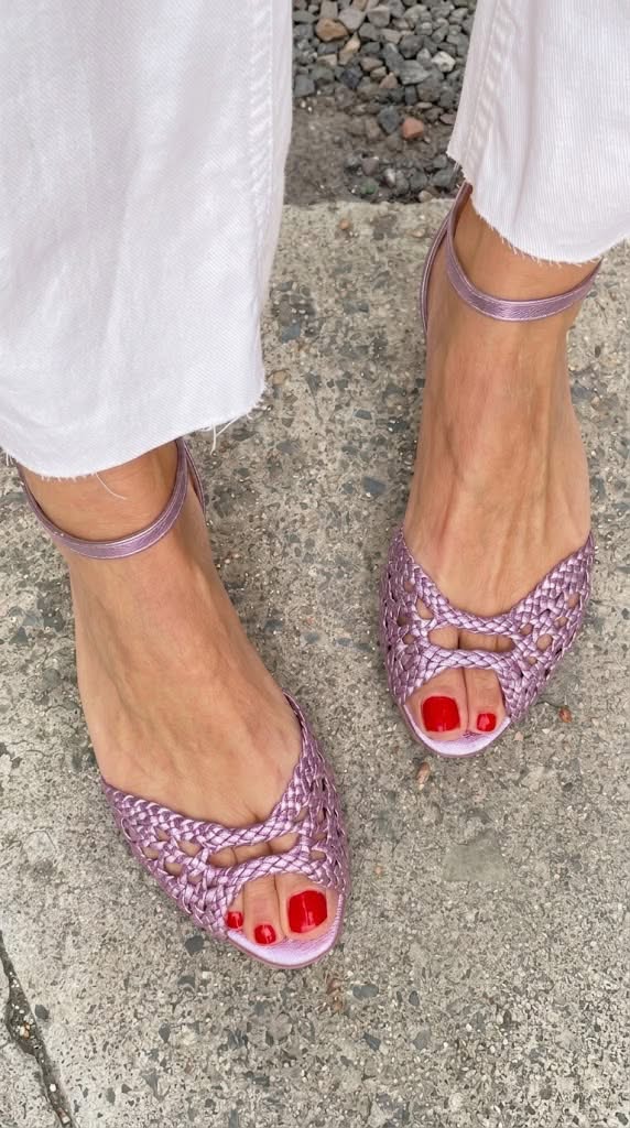 Isadora™ | Chic Woven Gold Sandals for Effortless Elegance
