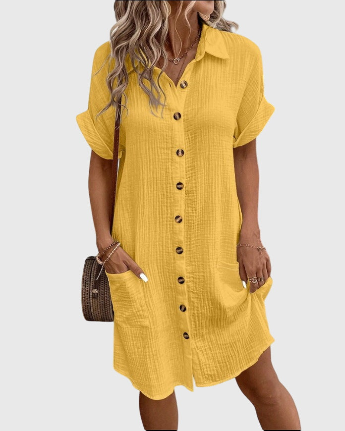 Caroline™ | Luxurious Cotton Dress
