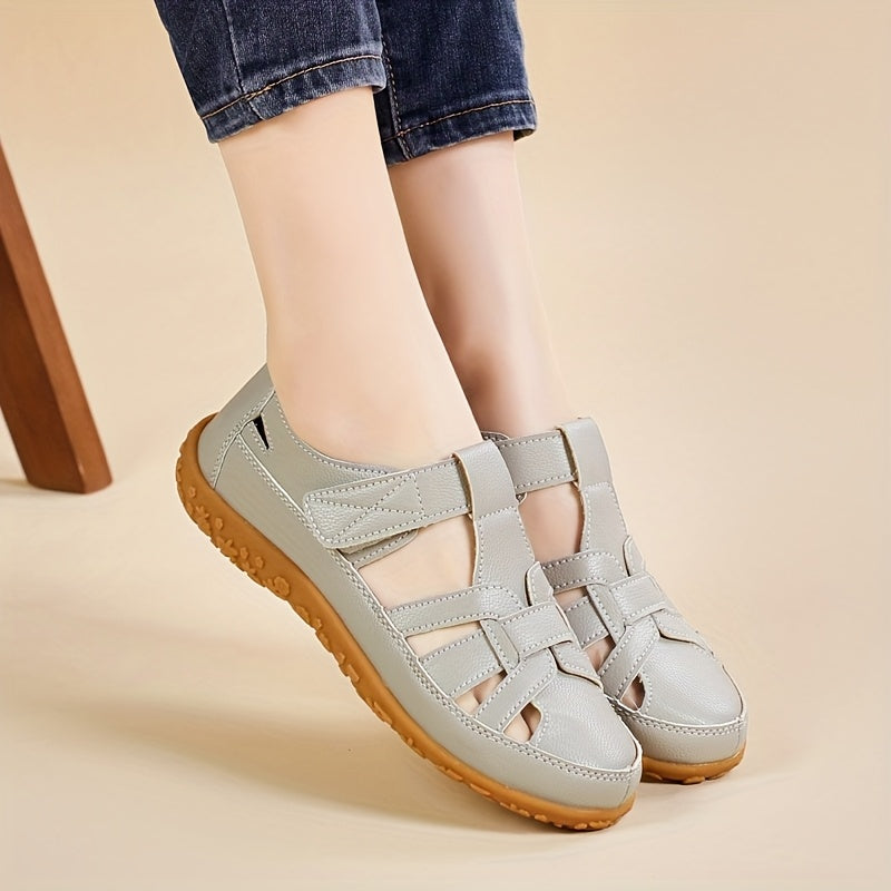 Lea™ | Chic Leather Sandals for Everyday Elegance
