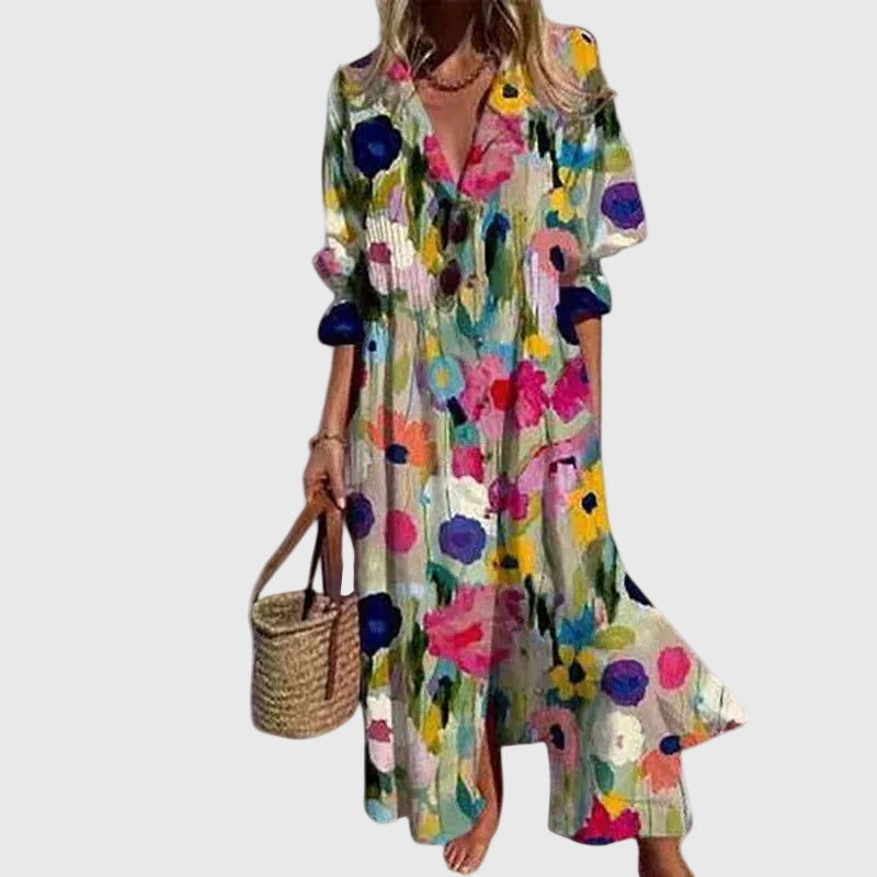 Zariah™ | Chic Bohemian Maxi Dress