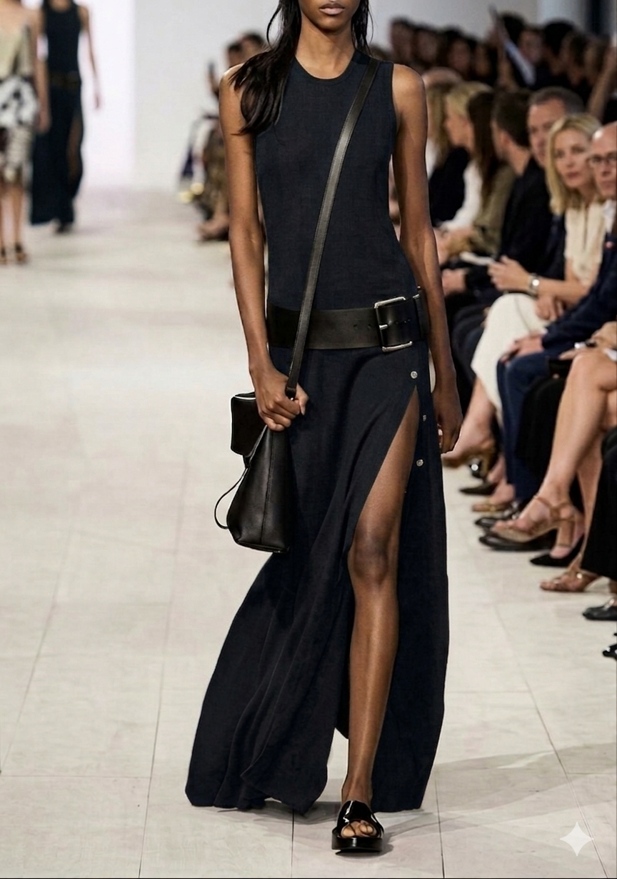 Serana - Chic Belted Dress