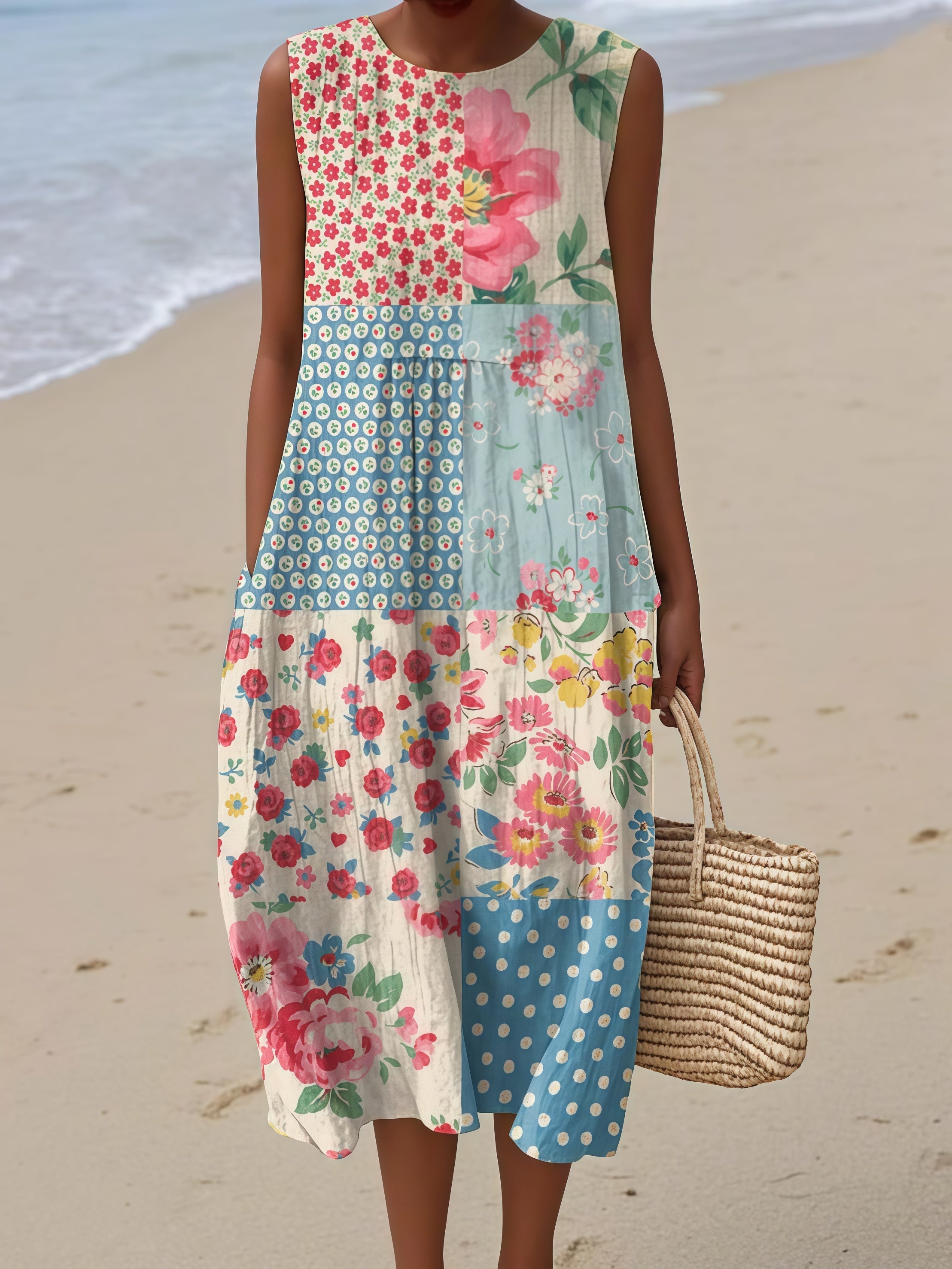 Anna | Lightweight sleeveless summer dress