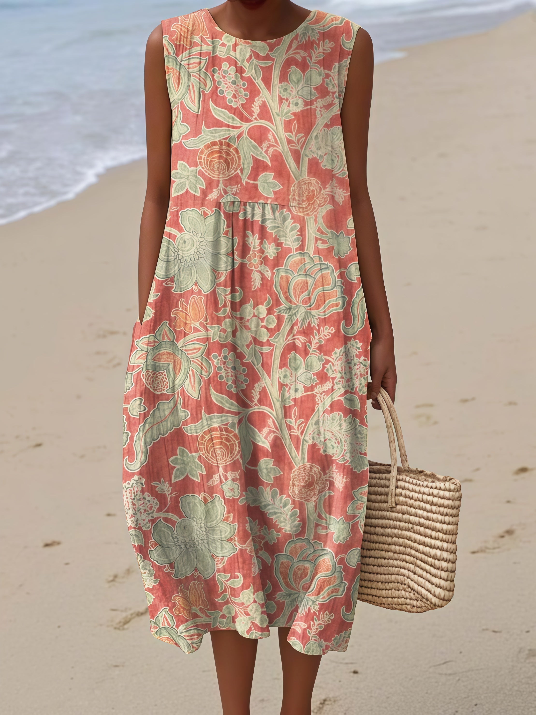 Beth | Lightweight sleeveless summer dress