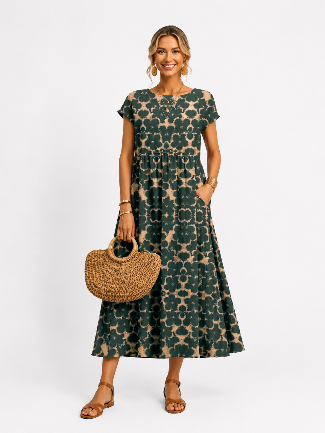 Lila™ | Breezy Cotton Summer Dress for Effortless Charm