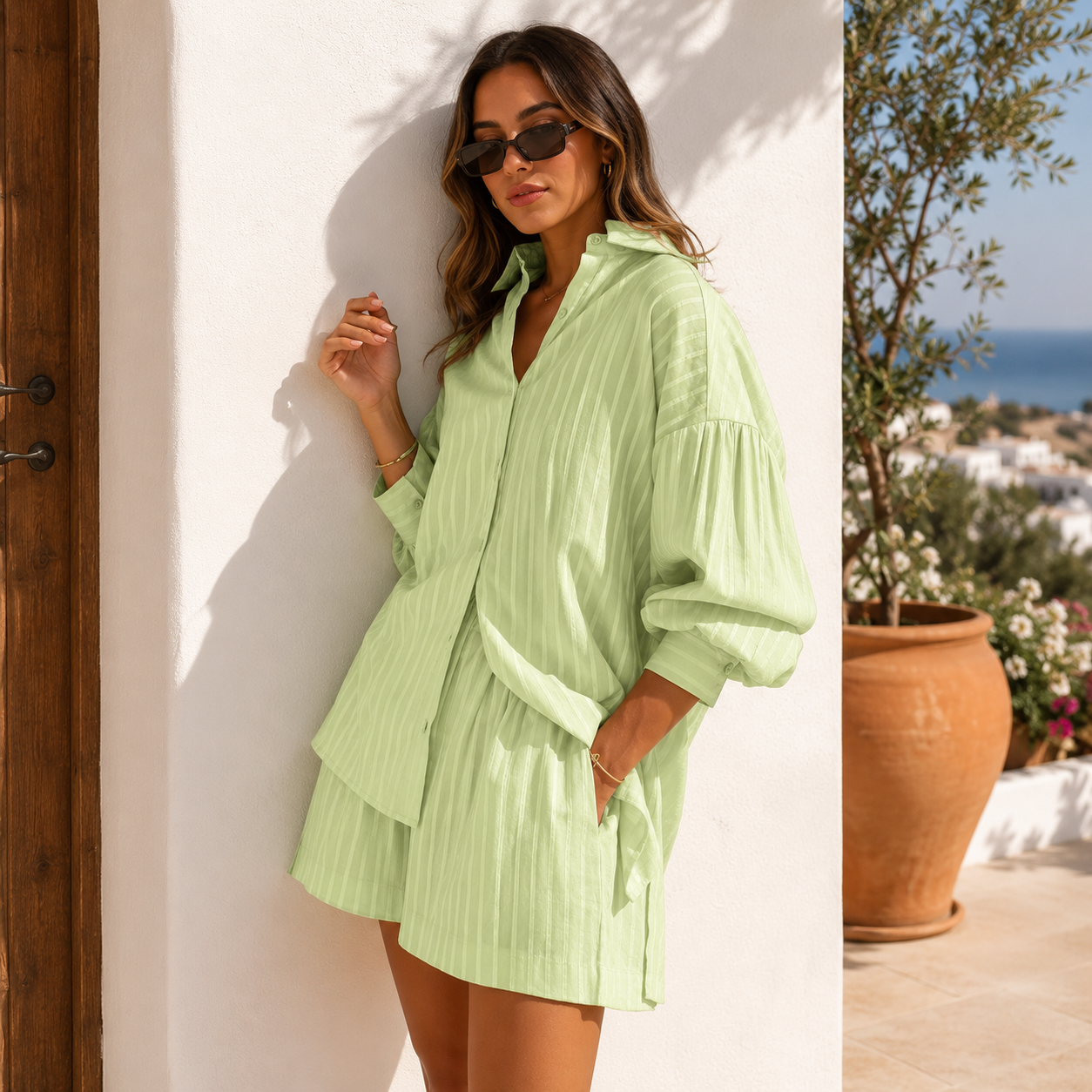 Isabella™ | Chic Silk Blouse for Effortless Elegance