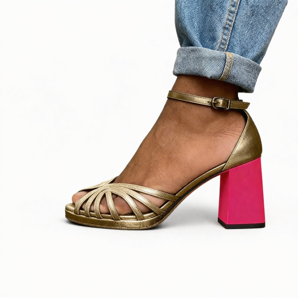 Weronika™ | Chic Leather Heels for Confidence