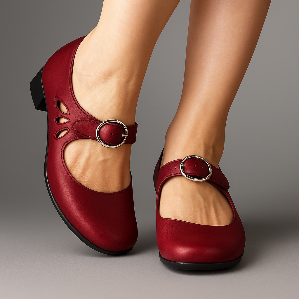 Denisa™ | Luxurious Leather Orthopaedic Sandals for Comfort