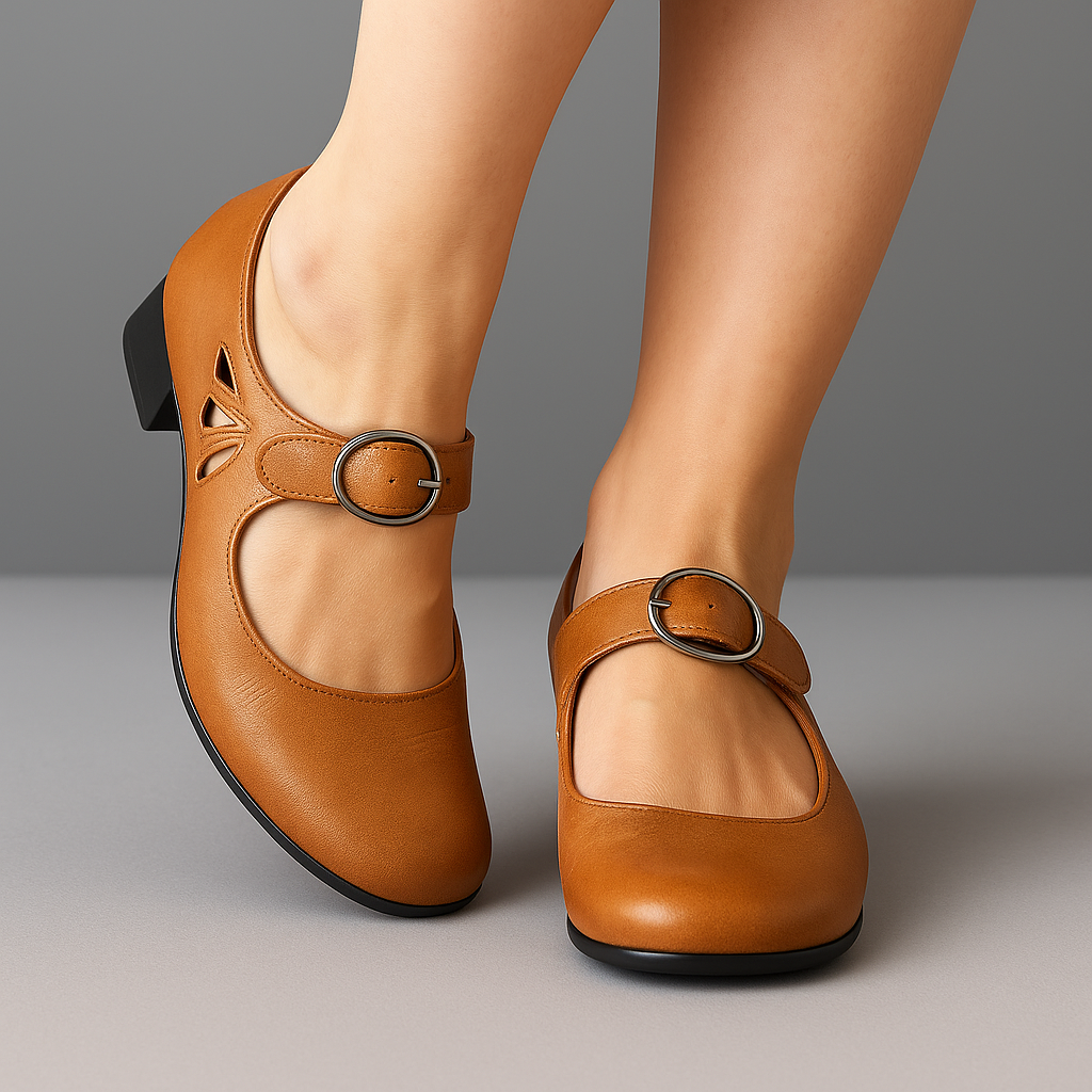 Denisa™ | Luxurious Leather Orthopaedic Sandals for Comfort