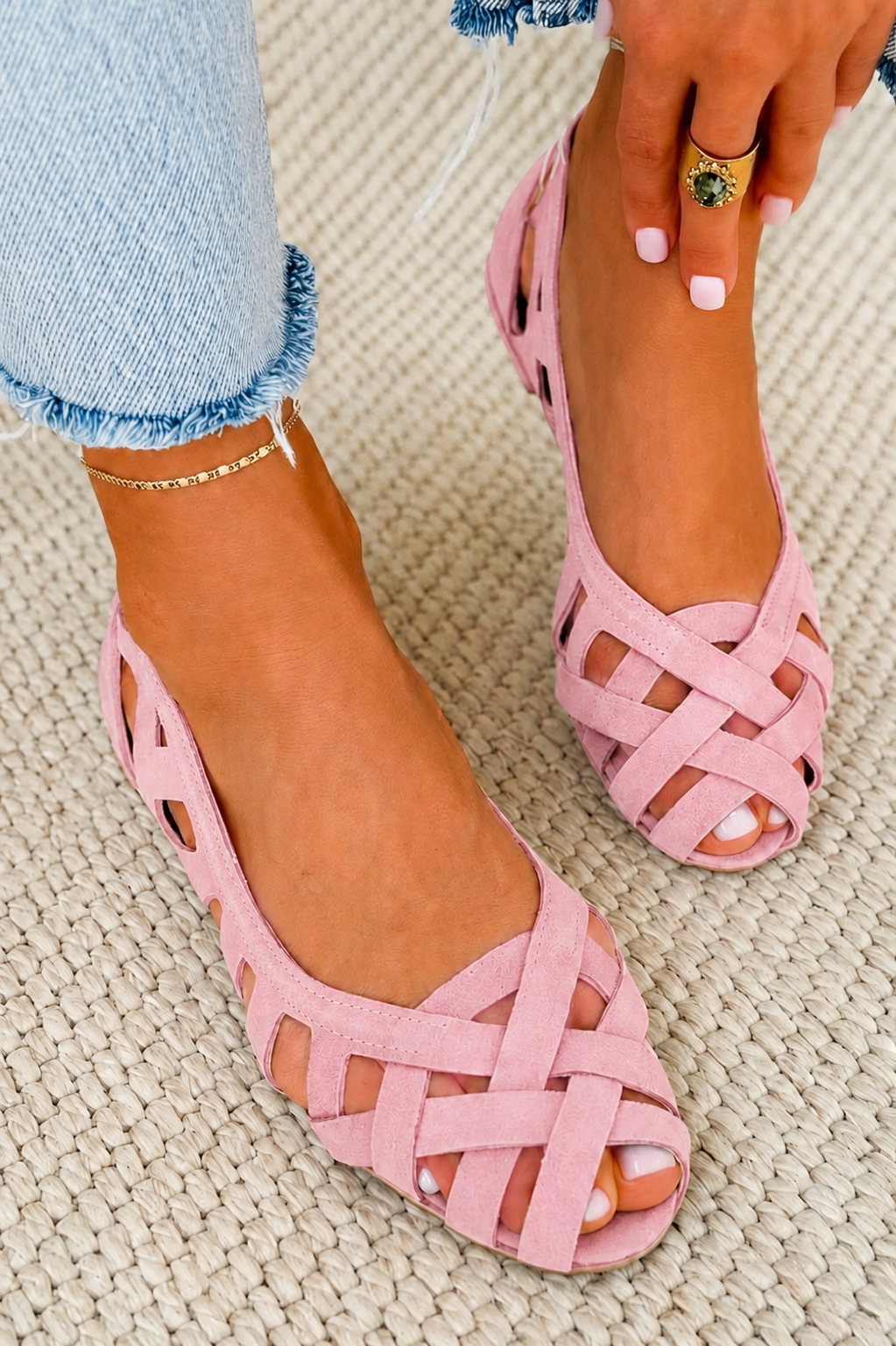 Livia™ | Chic Woven Summer Sandals for Effortless Elegance
