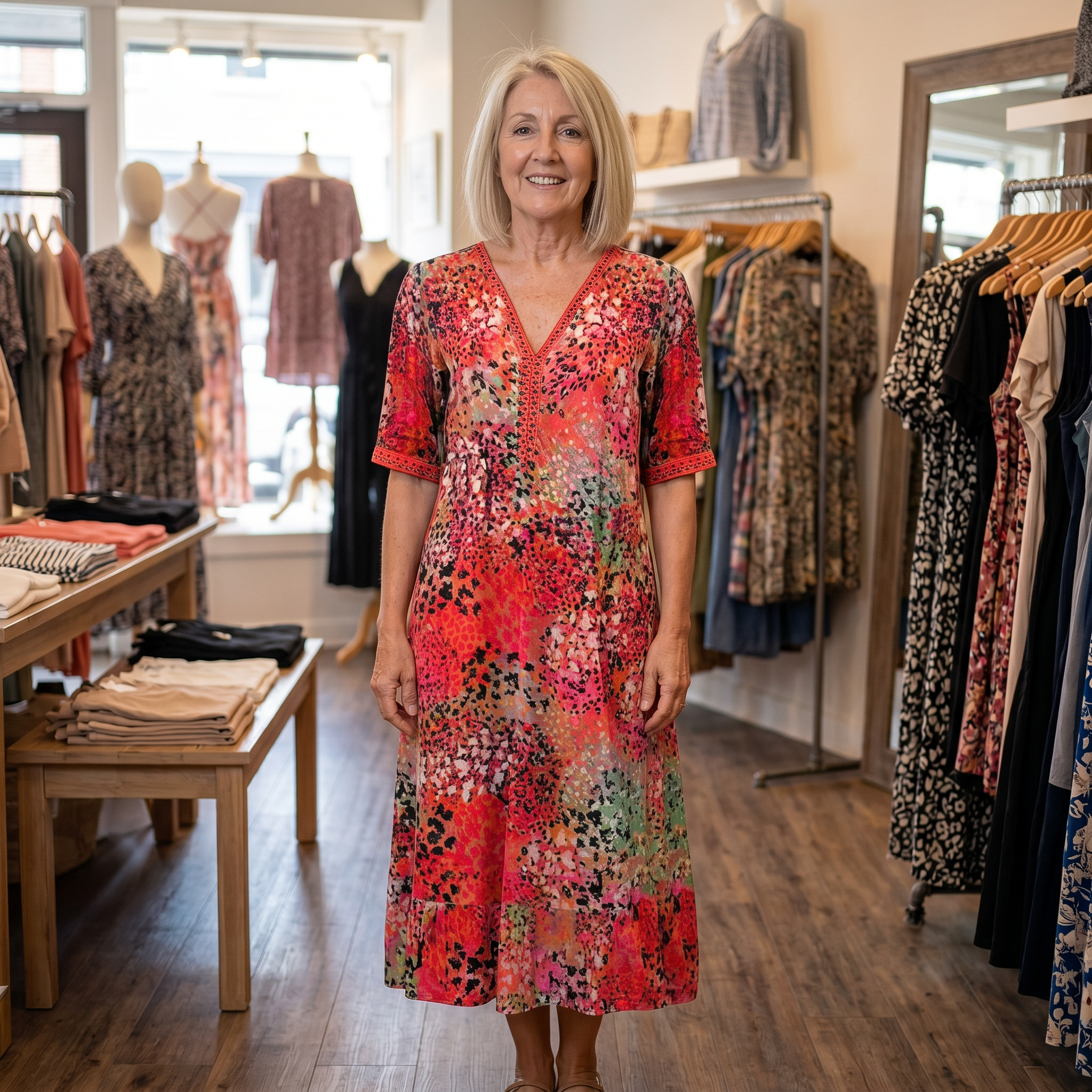 Iris - Flowing Lightweight Dress