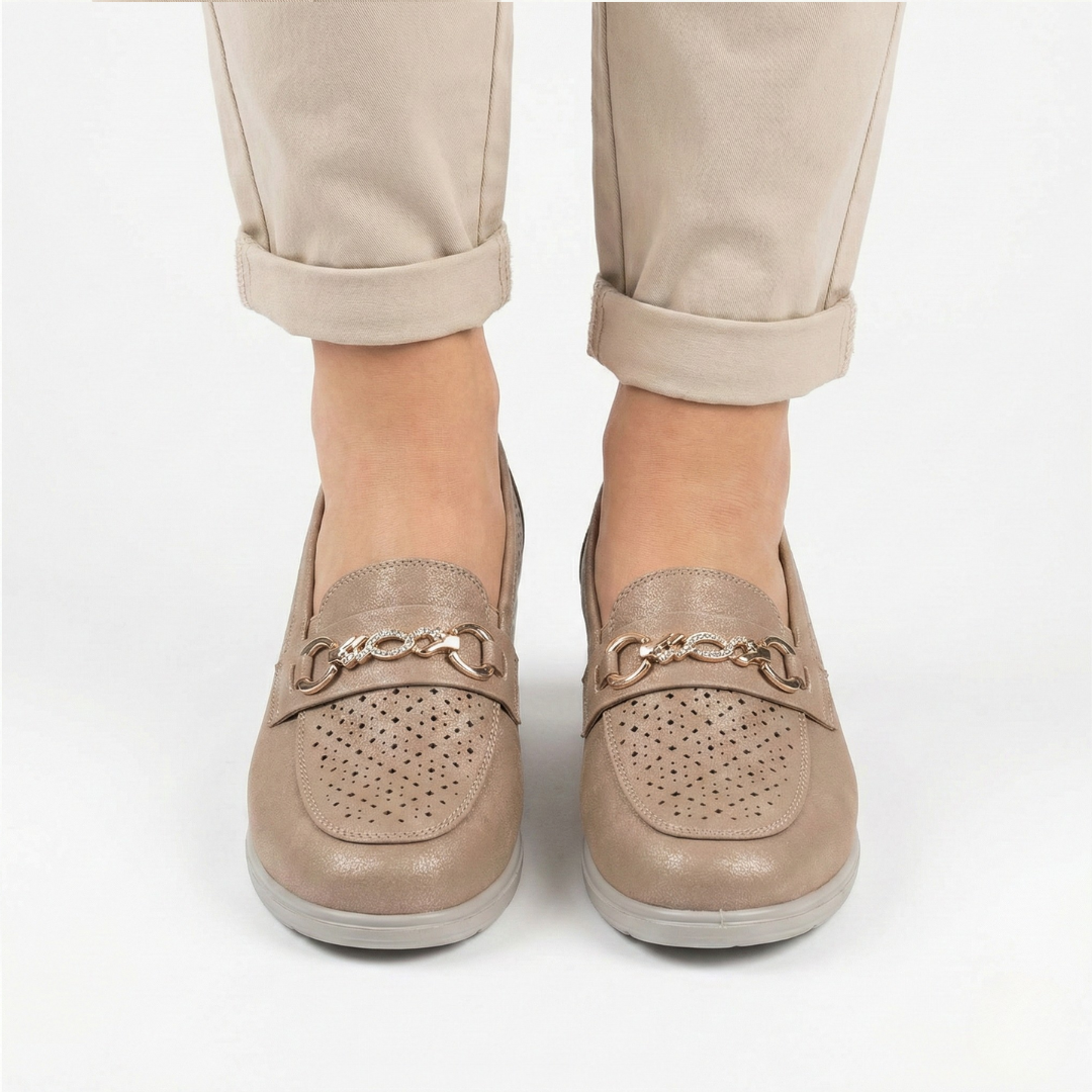 Darla™ | Luxurious Leather Moccasins for Comfort
