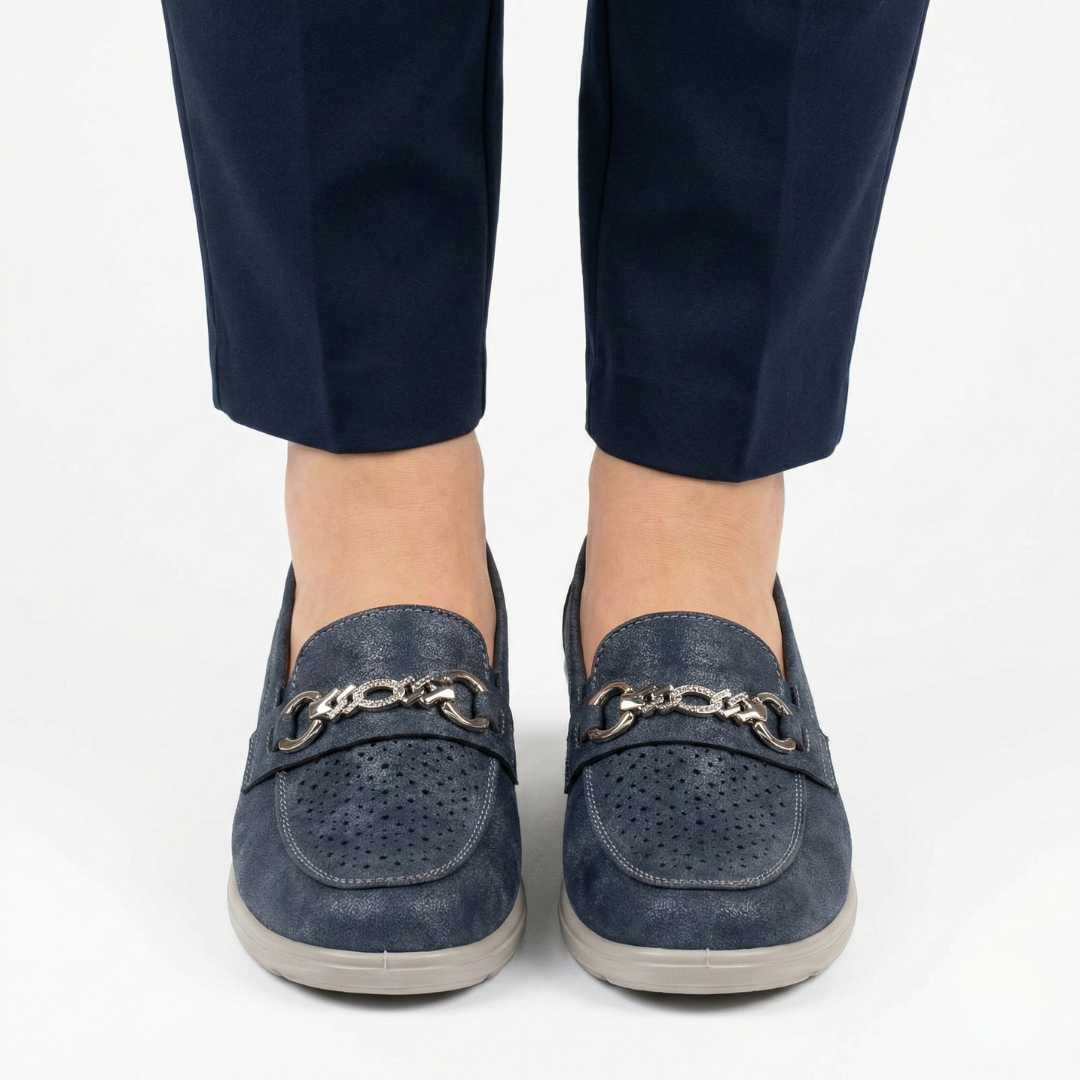 Darla™ | Luxurious Leather Moccasins for Comfort