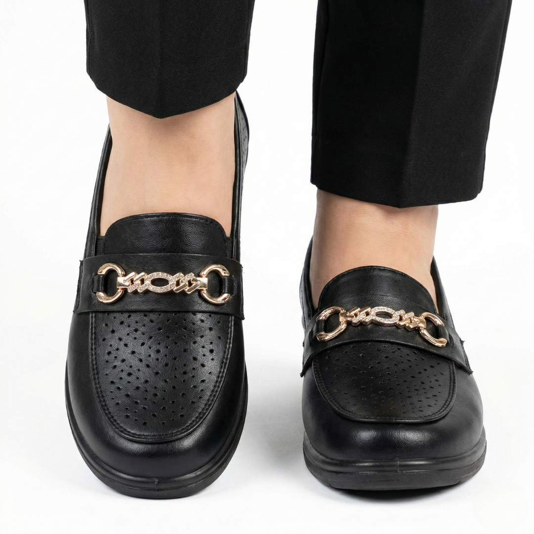 Darla™ | Luxurious Leather Moccasins for Comfort