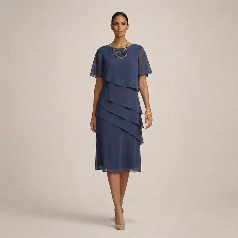 Isabella™ | Chic Ruffled Dress for Effortless Elegance