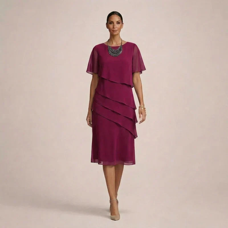 Isabella™ | Chic Ruffled Dress for Effortless Elegance