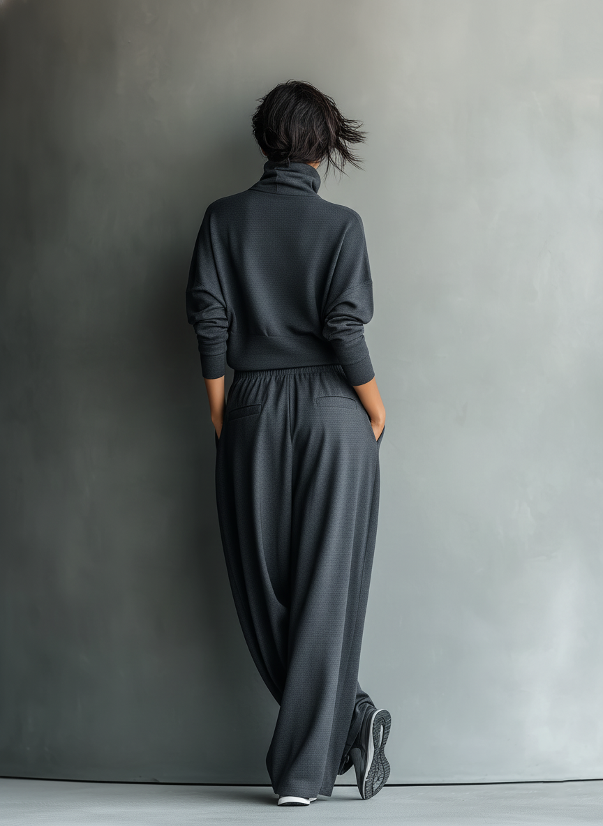 Isabella™ | Chic Knitted Wide Trousers for Effortless Style