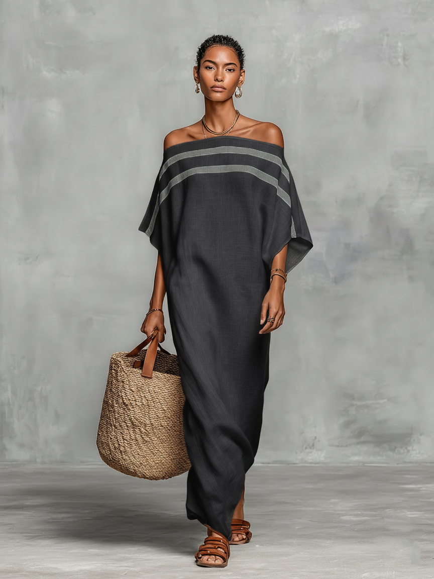 Lila™ | Timeless Linen Maxi Dress for Effortless Style