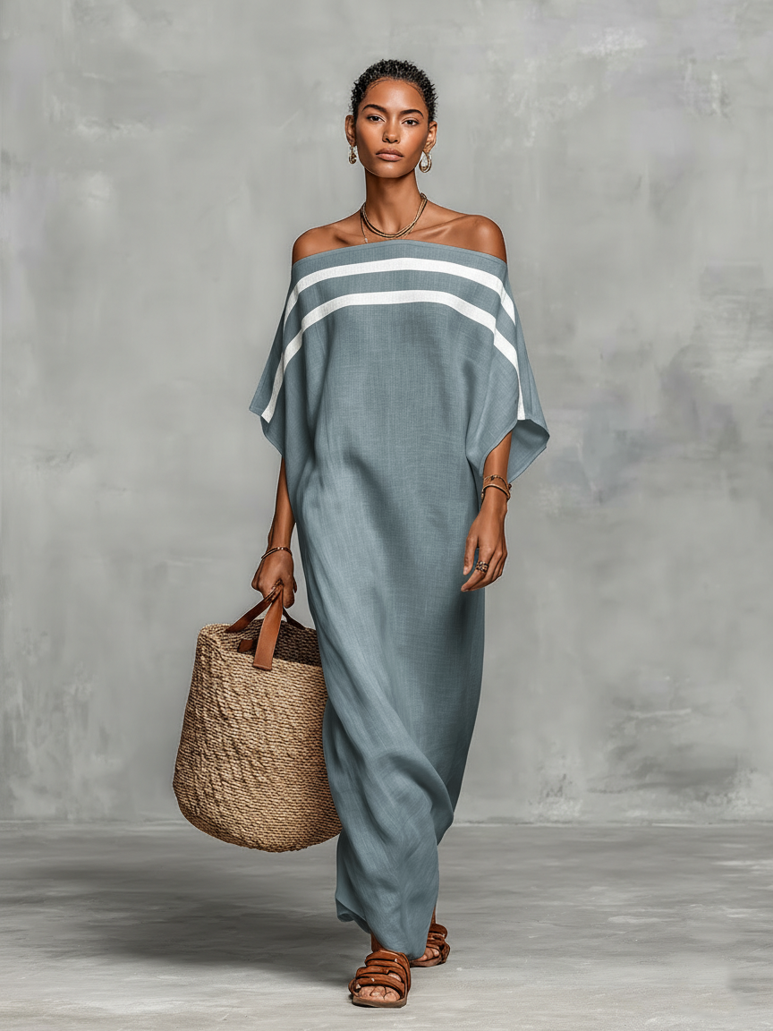Lila™ | Timeless Linen Maxi Dress for Effortless Style